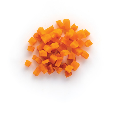 Small pieces of table food